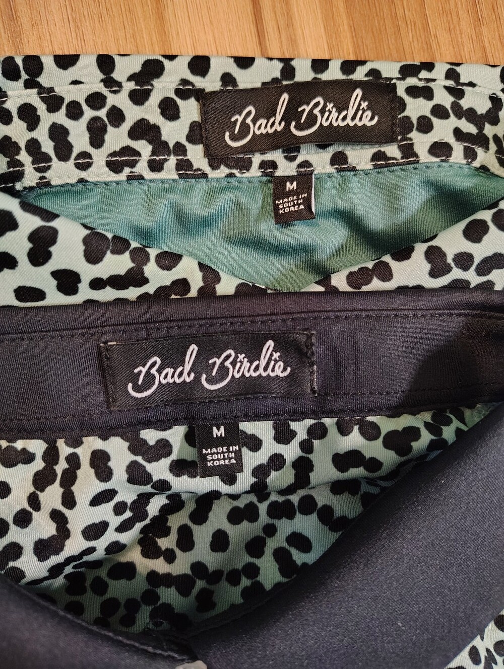 Bad Birdie Women 3 Piece Golf Outfit Set Medium Polo Tank Top Skort Animal Print - Picture 7 of 12